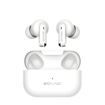 SOVO SBT-912 Mini Pro Wireless Earbuds with Bluetooth V5.3 and Compact Charging Case