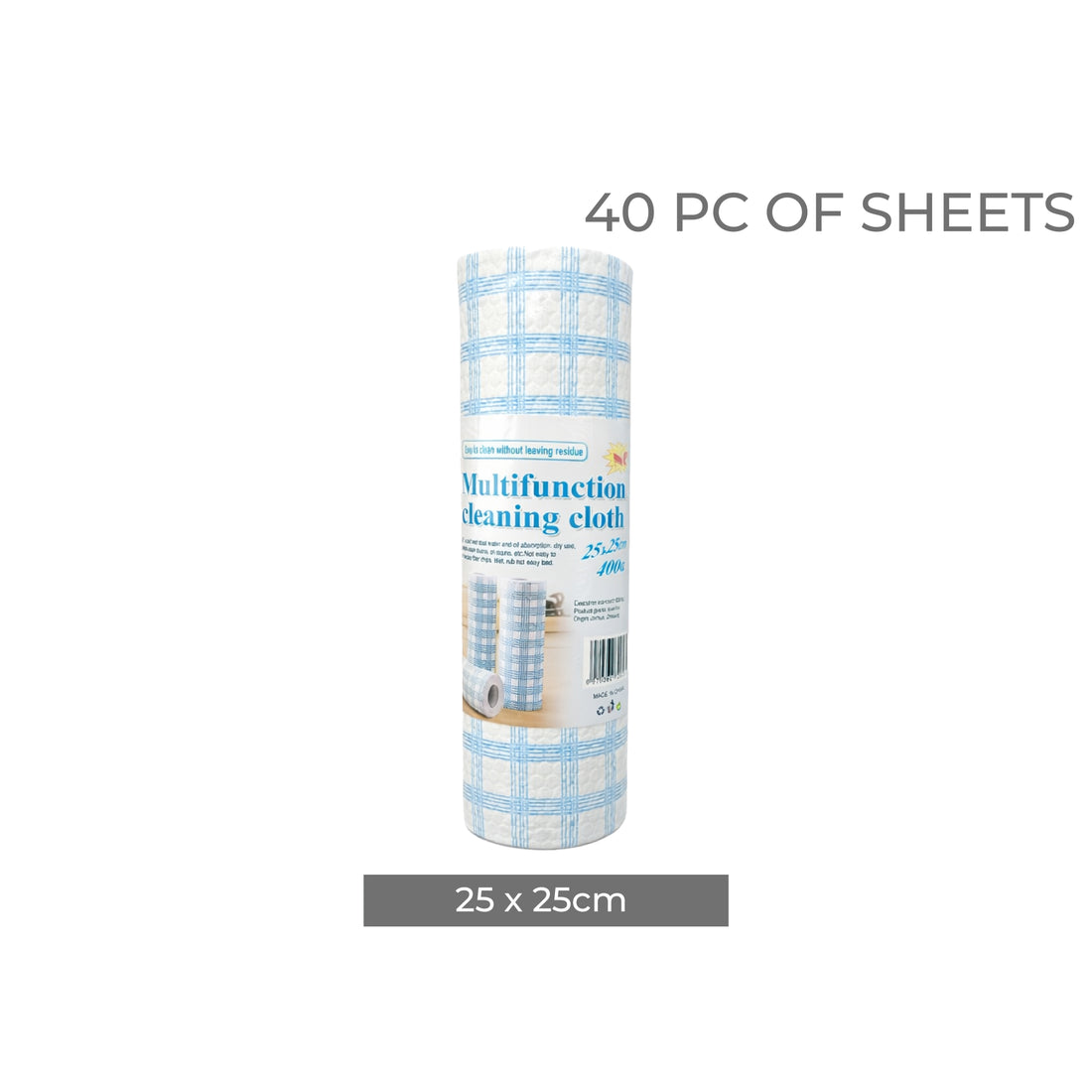Reusable Kitchen Cleaning Wipes Roll – Washable, Absorbent & Eco-Friendly Multi-Purpose Cleaning Sheets