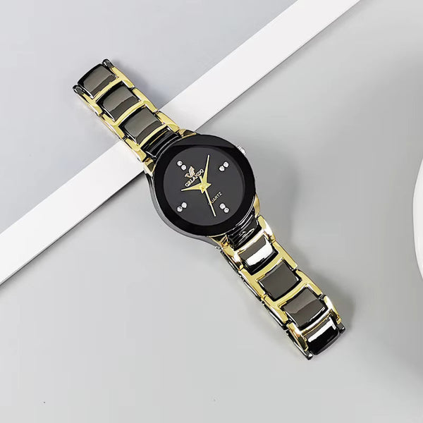 tainless Steel Quartz Watches Set
